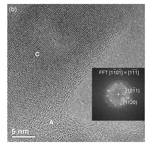 Figure 3b shows the high-resolution TEM image of the framed area long with the nano-hydroxyapatite