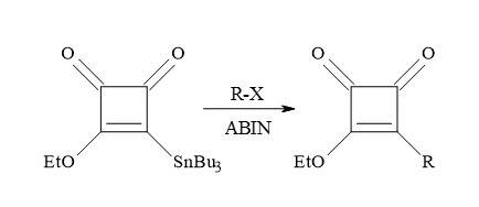 Synthesis of 3-alkoxy-4-alkylcyclobutene-1,2-diones