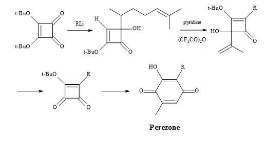 Synthesis of perezone
