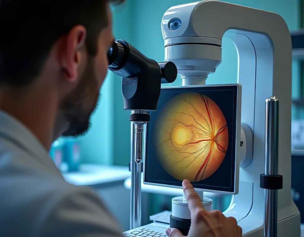 Digital imaging captures detailed optic nerve structure for diagnosing eye diseases
