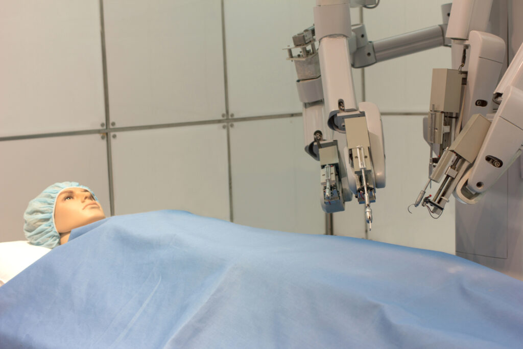 The da Vinci Surgery System is the most universal robot used in Artificial Intelligence Robotic Surgery Systems