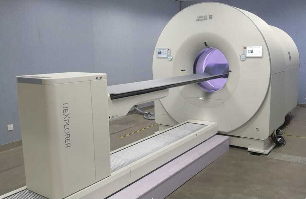 EXPLORER, the world’s first medical imaging scanner to produce a 3-D picture of the whole human body