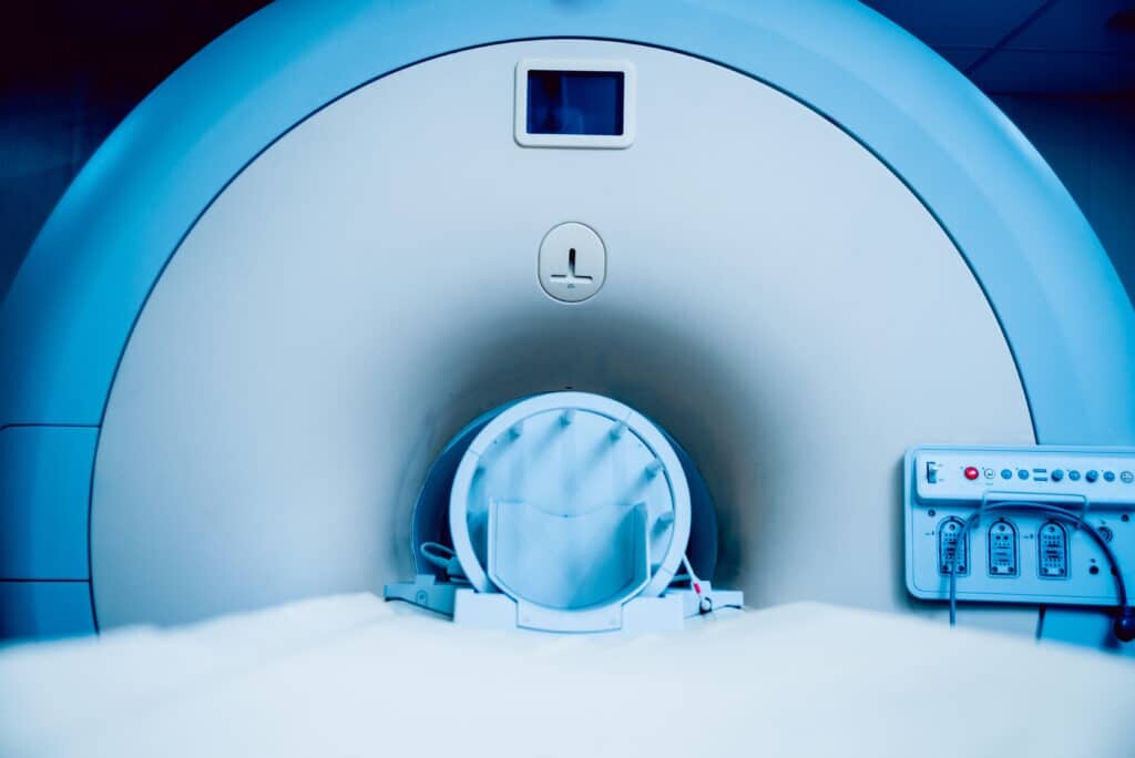 MRI and fMRI create detailed, non-radiative images for precise diagnosis and treatment planning.