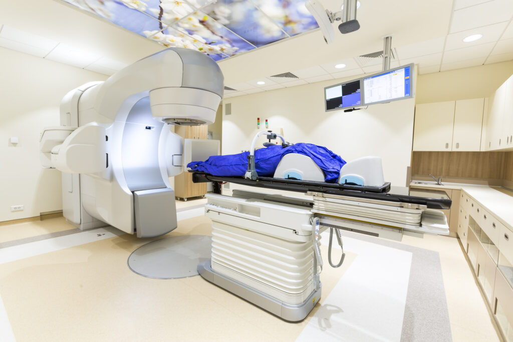 Radiotherapy machines precisely target cancer with advanced high-energy radiation technology