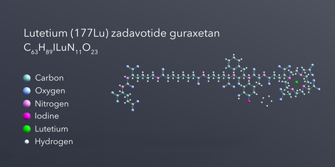 Lutetium (177Lu) Zadavotide Guraxetan targets tumours with precision radiotherapy