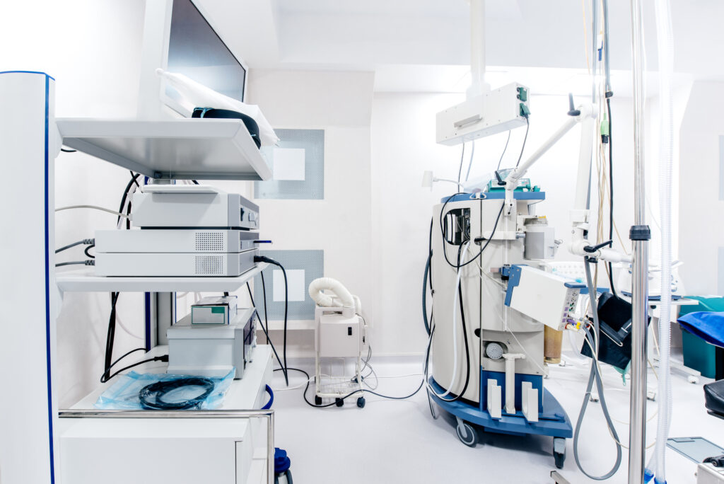 Types of medical devices include instruments, implants, software, and diagnostics