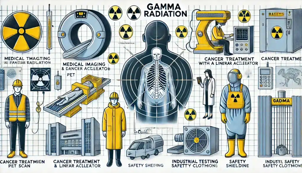 Gamma radiation is essential for medical imaging