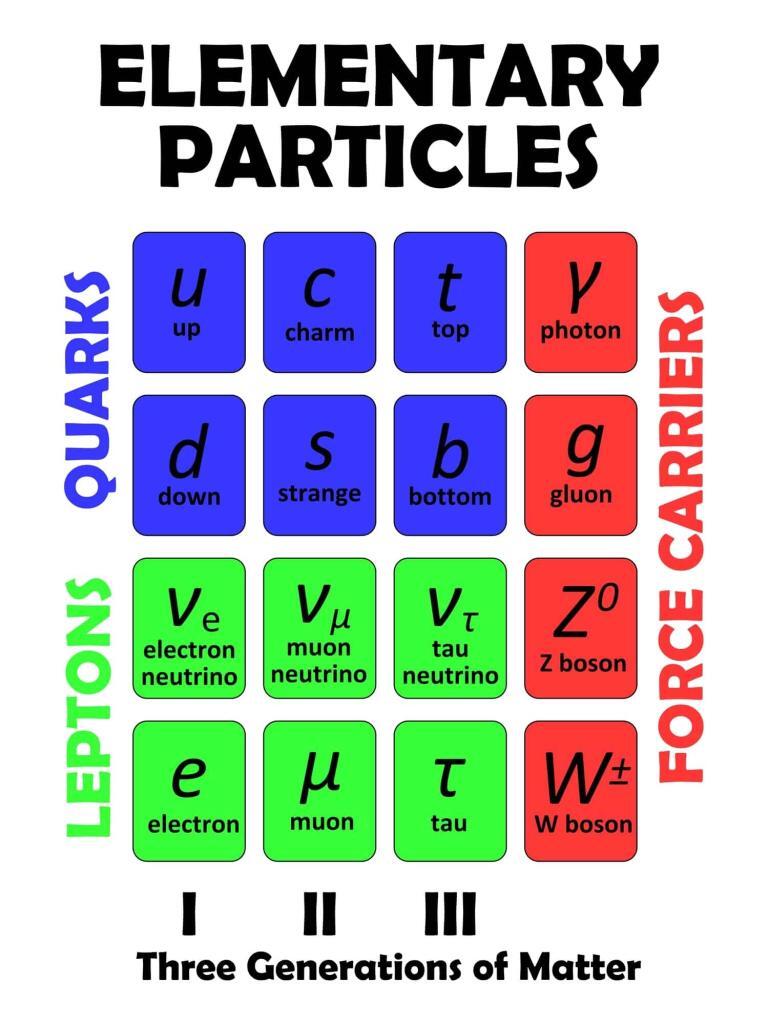 Quark particles form matter’s building blocks, governed by fundamental physical forces