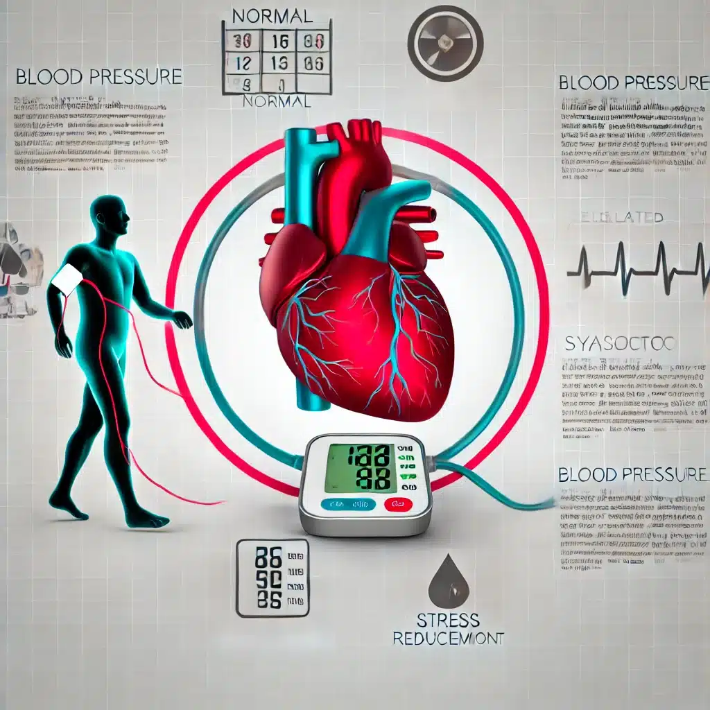 Managing blood pressure effectively reduces the risk of heart disease.