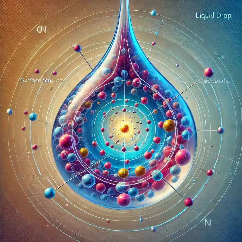 The Liquid Drop Model explains nuclear binding energy and stability