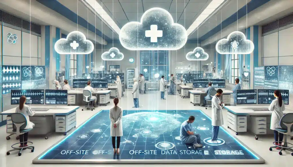 Cloud storage boosts healthcare efficiency by securing and managing patient data