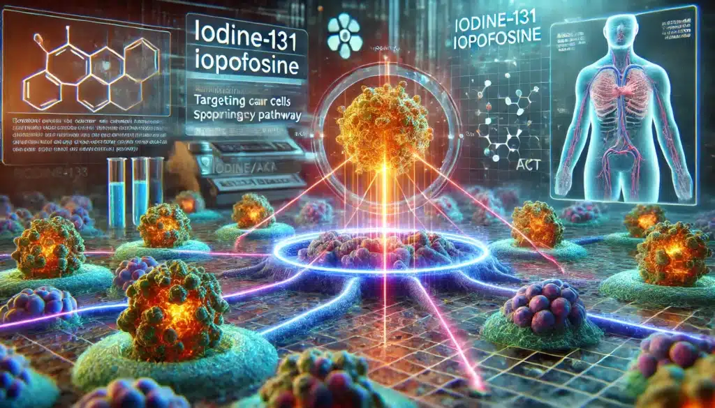 Iodine-131 Iopofosine targets cancer cells via the PI3K pathway