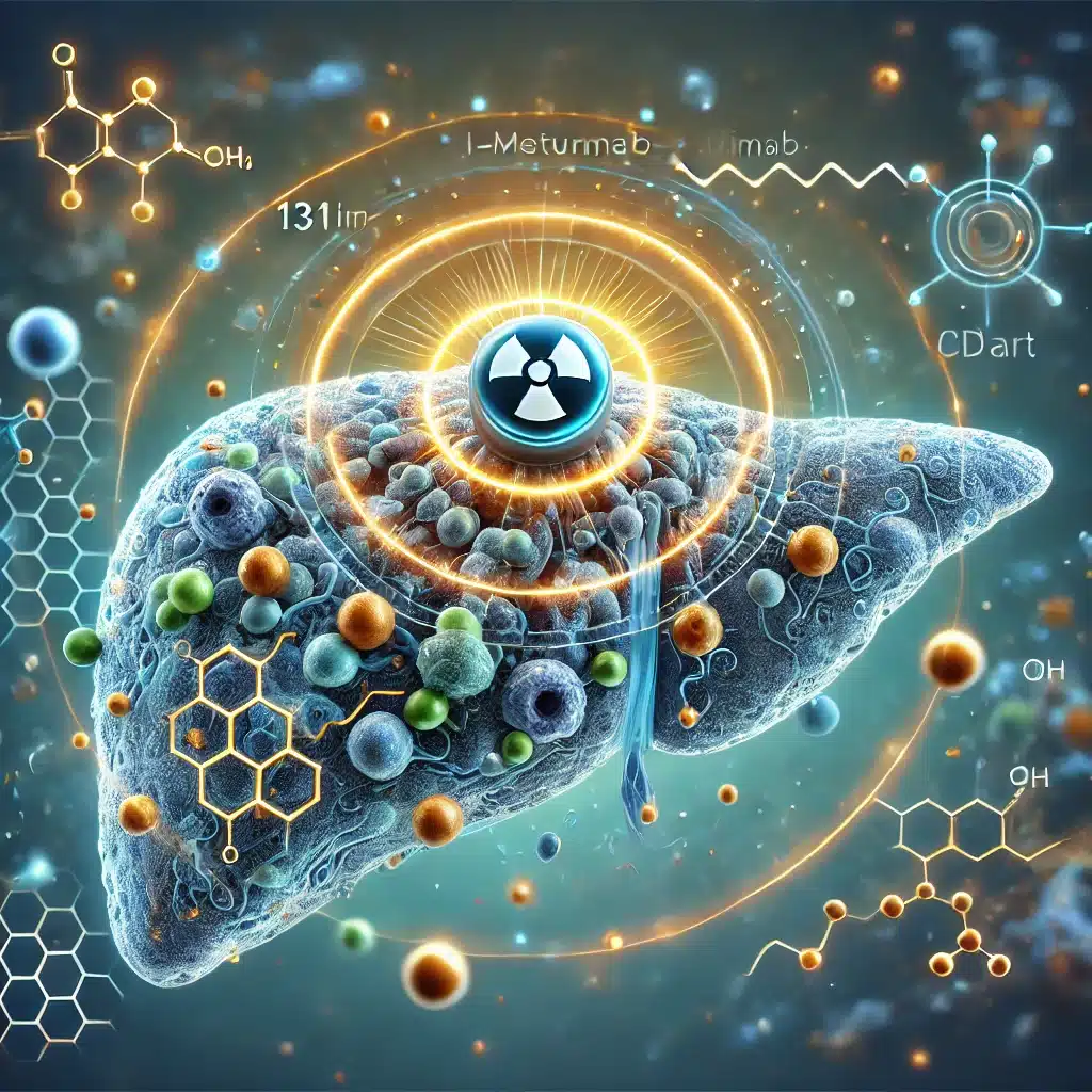 Licartin targets CD147, delivering radiation directly to tumour cells