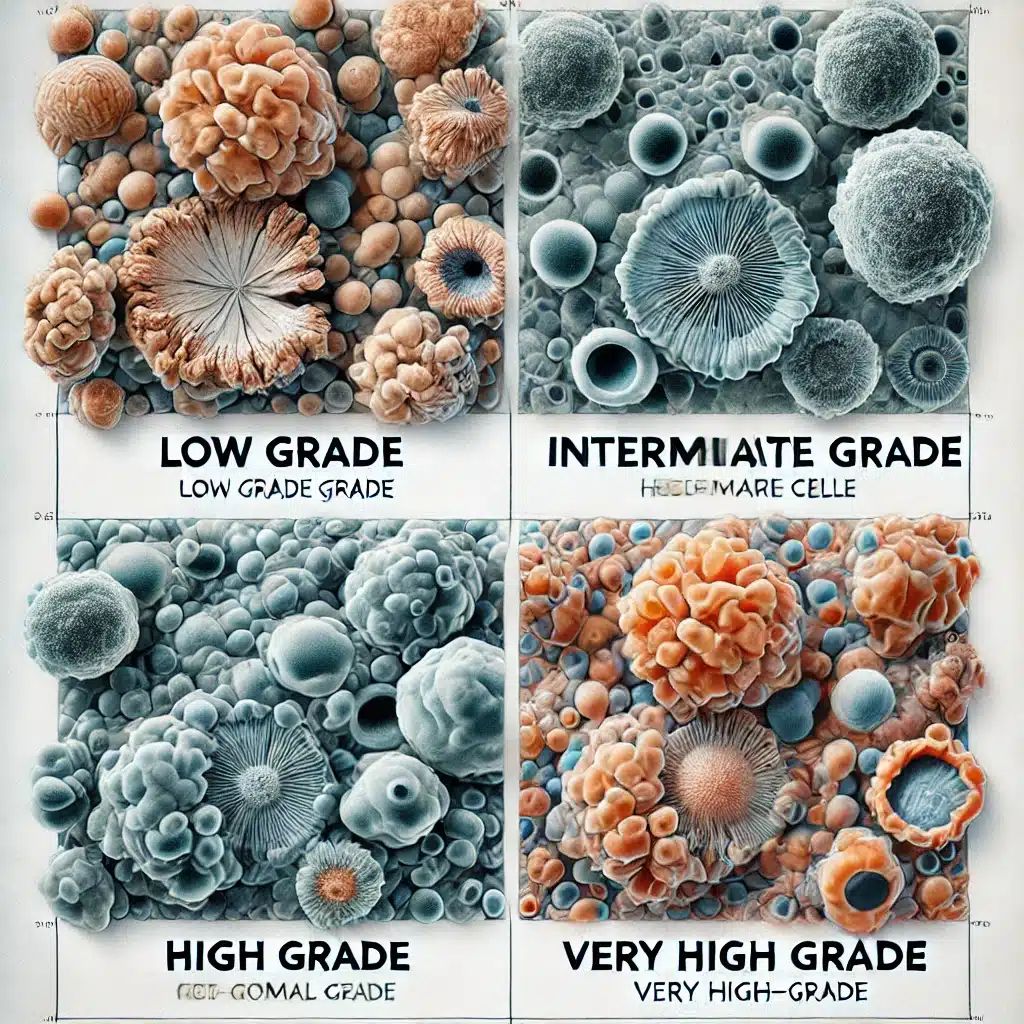 Tumour grading predicts cancer behaviour, aiding in treatment and prognosis decisions