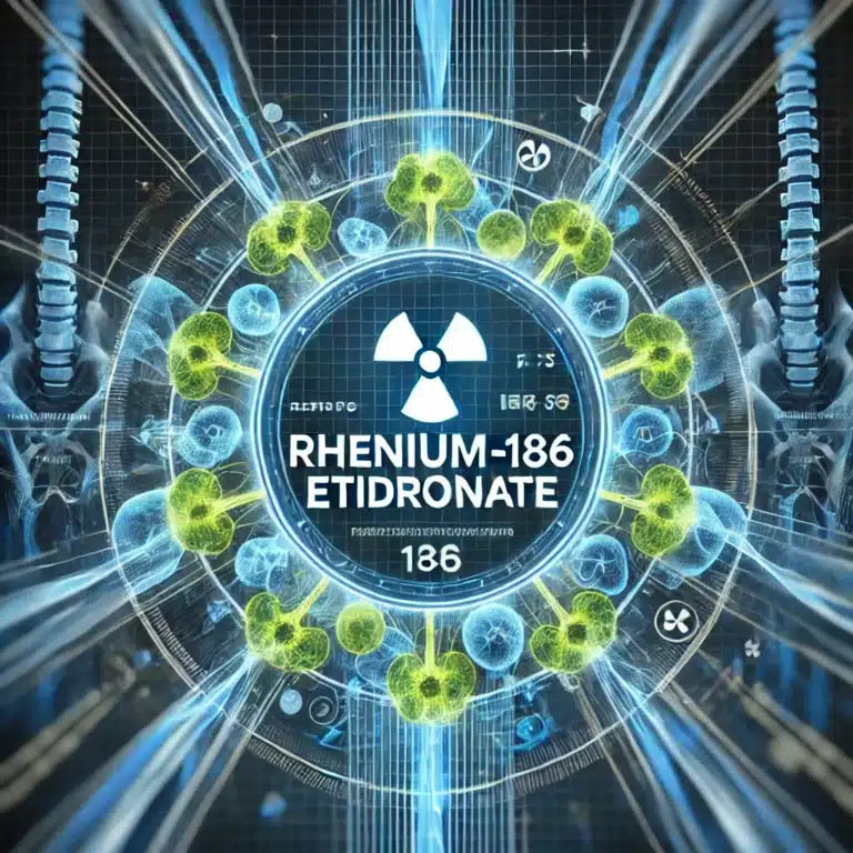 Rhenium-186 Etidronate targets metastatic bone pain with precise radiation