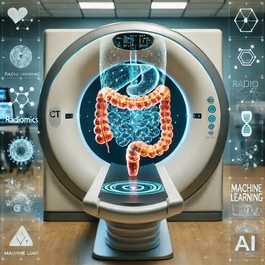 Radiomics transforms imaging data into quantitative features for diagnostic insights