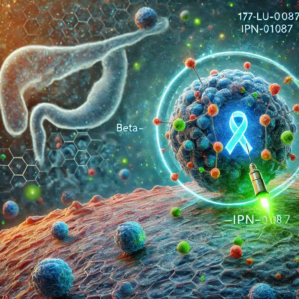 177Lu-IPN-01087 targets NTR-1, delivering precise beta radiation to tumours effectively