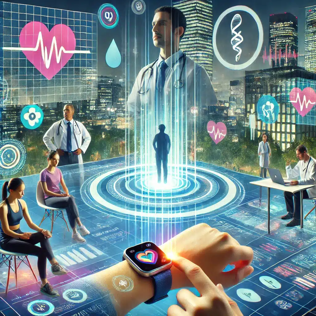 Wearables and apps improve healthcare through monitoring and personalised insights