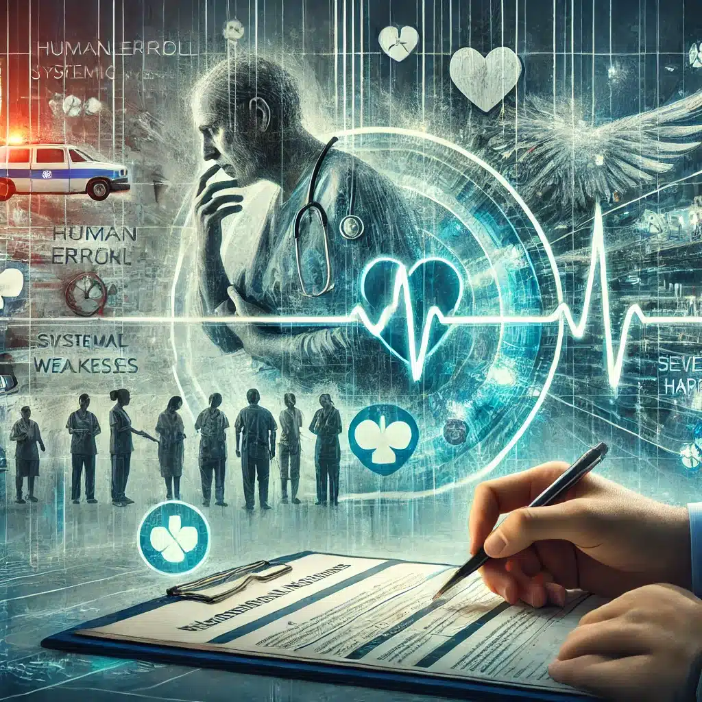 Human error and technology shape healthcare outcomes, reducing preventable patient harm