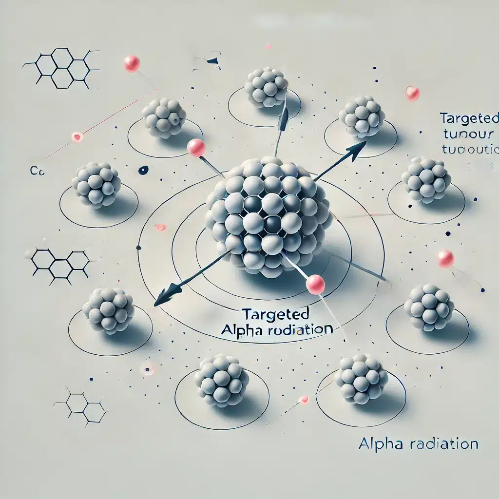 Thorium-227 targets mesothelin, delivering alpha radiation to tumour cells