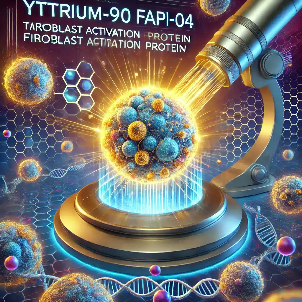 Yttrium-90 FAPi-04 precisely targets fibroblasts in tumour environments