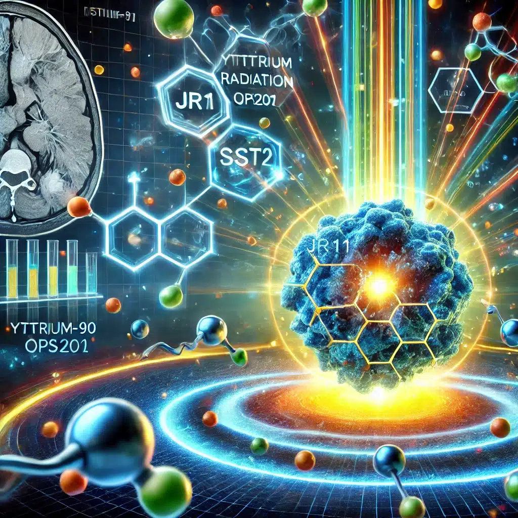 Yttrium-90 OPS201 targets somatostatin receptors for neuroendocrine tumour therapy