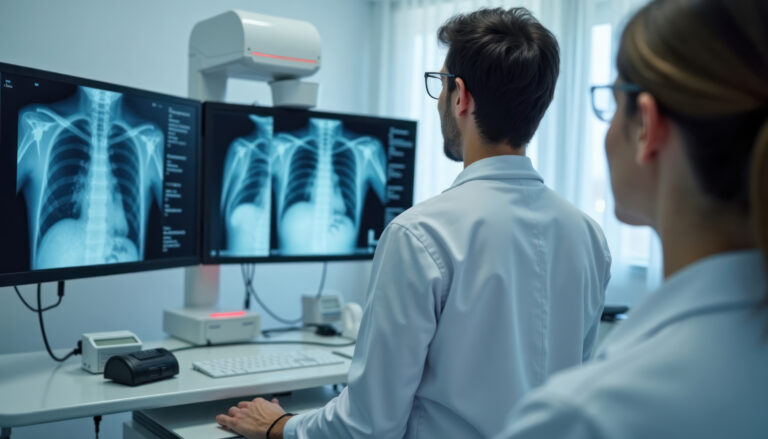 Dark-field radiography highlights tissue microstructure using scattered X-ray signals