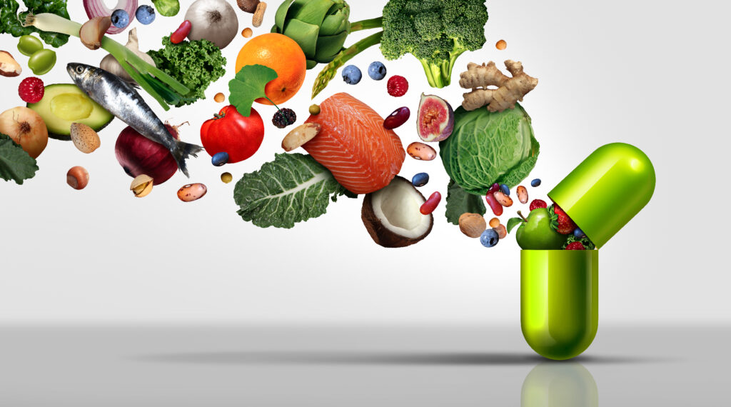 A supplement with a proprietary blend hides exact ingredient amounts