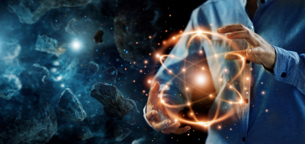 Carbon-14 dating measures radioactive decay to determine organic material's age