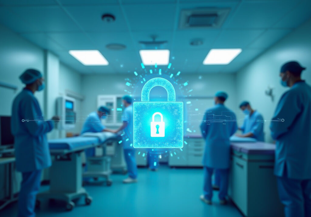 Cybersecurity safeguards medical imaging, protecting data integrity and ensuring patient safety