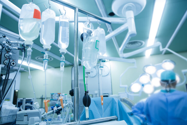 Empty IV bags and tubing sets are essential tools in healthcare