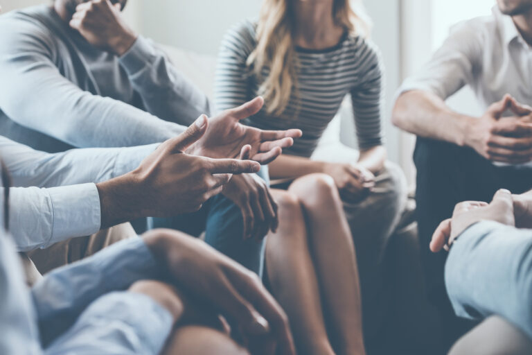 Mental health community discussions encourage openness, reduce stigma, and build support