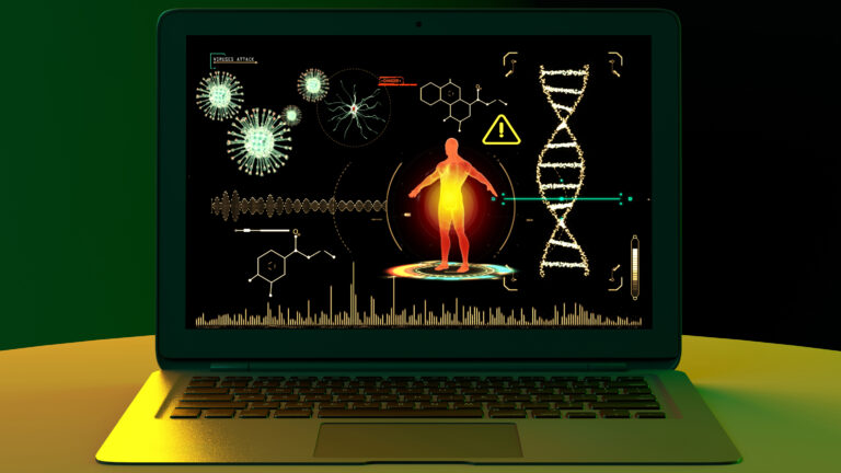 Medical imaging helps detect and monitor viral infections within the body