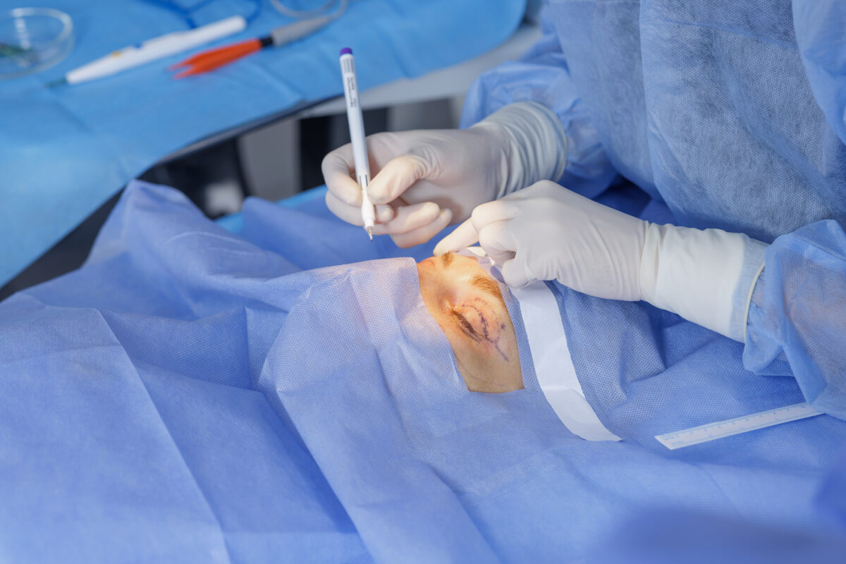 Oculoplastic surgery restores eyelid function while improving facial balance safely